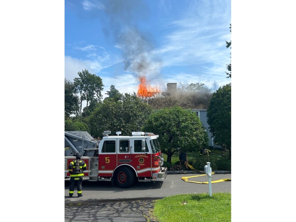 Firefighters Battle Blaze At Stamford Home: FD | Stamford, CT Patch