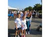 1.5-Mile Fun Run Runners: Harper Diverio, Summer Diverio, Michaela Diverio, and Lauren Morea