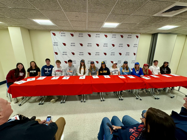 Student-Athletes Honored At Greenwich High School Signing Day ...
