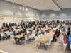 More than 250 Boys & Girls Club of Greenwich members and staff gathered for the Club’s 22nd annual Thanksgiving feast on Tuesday, Nov. 26, 2024.