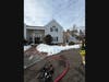 Stamford and Long Ridge Fire Department firefighters were called to a home in the 80-block of Heming Way in North Stamford on a report of a fire in an attic, the Stamford Fire Department said.