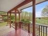 The back deck at 41 Londonderry Drive.