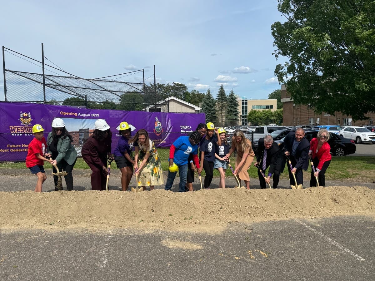 Stamford Breaks Ground On New $446 Million Westhill High School