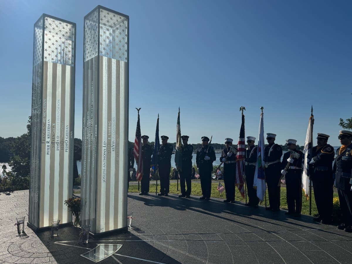 The ceremony will include remarks, musical tributes, a wreath-laying and a reading of the names of Greenwich's 32 victims.