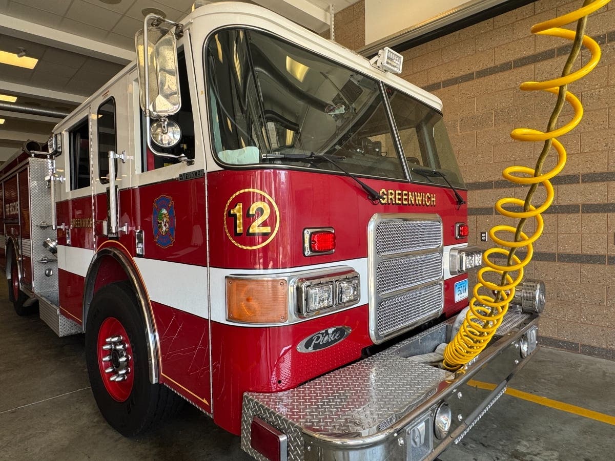 The training is intended to improve the department’s ability to establish and maintain a reliable water supply at fires in Greenwich.