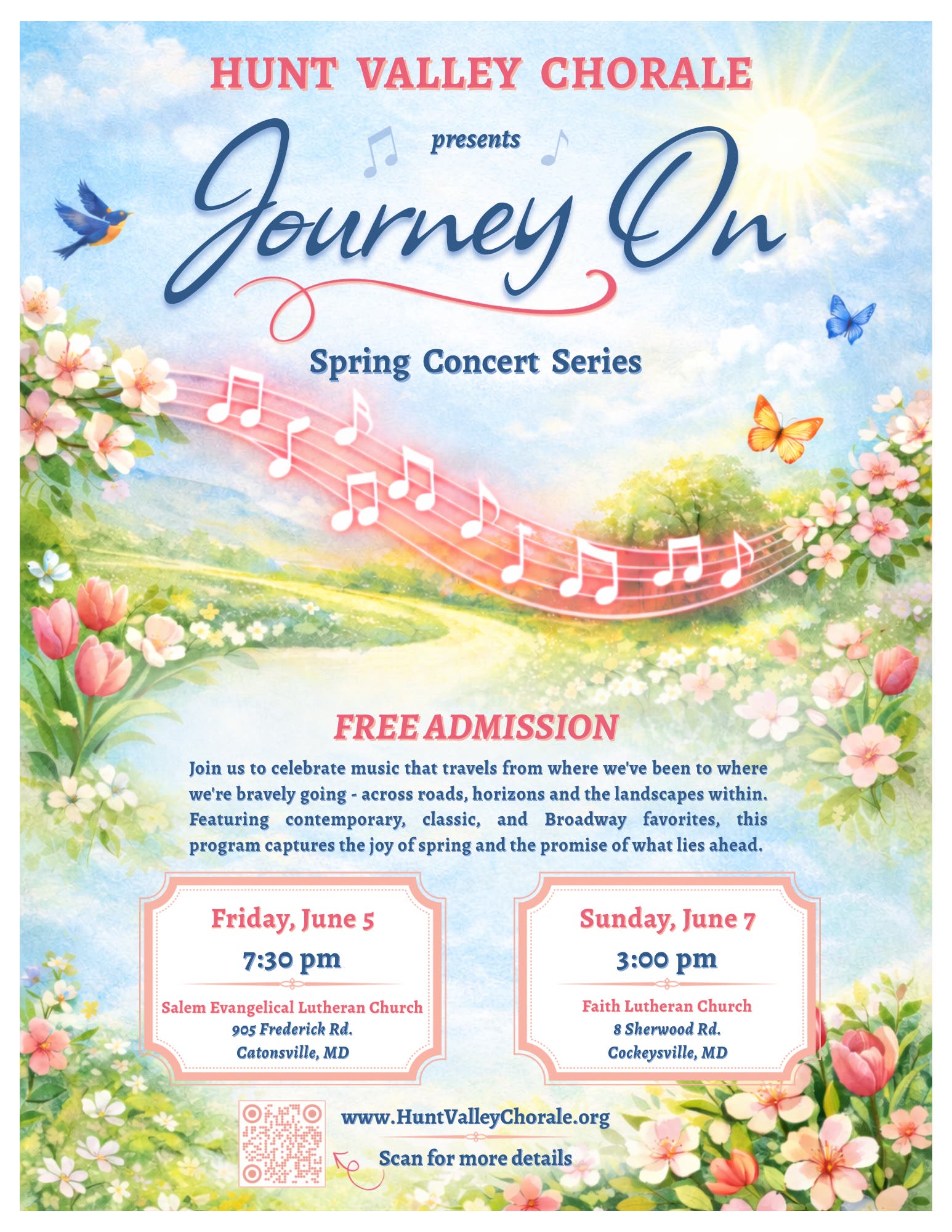 Hunt Valley Chorale - FREE Spring Concert Series pt.2