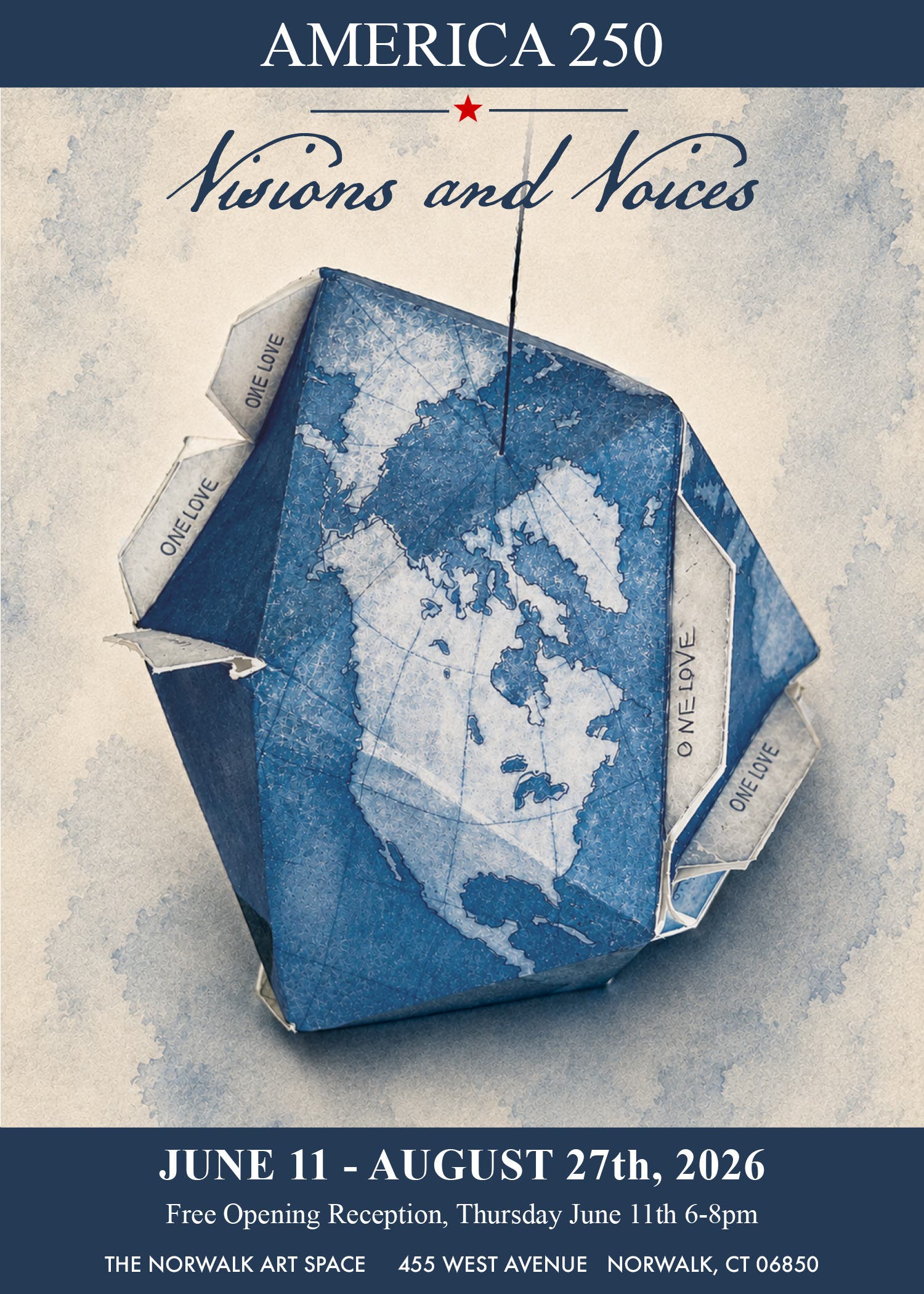 America 250: Visions and Voices Exhibit Opening Reception at The Norwalk Art Space