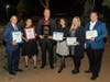 Certificates presented to Murrieta Citizen of the Year Brian Connors by Assemblymember Kelly Seyarto, Senator Melendez Rep Angelica Austin, Supervisor Washington Rep. Andrea Mares, Murrieta Mayor Pro Tem Lisa Deforest, & Wildomar Mayor Ben Benoit