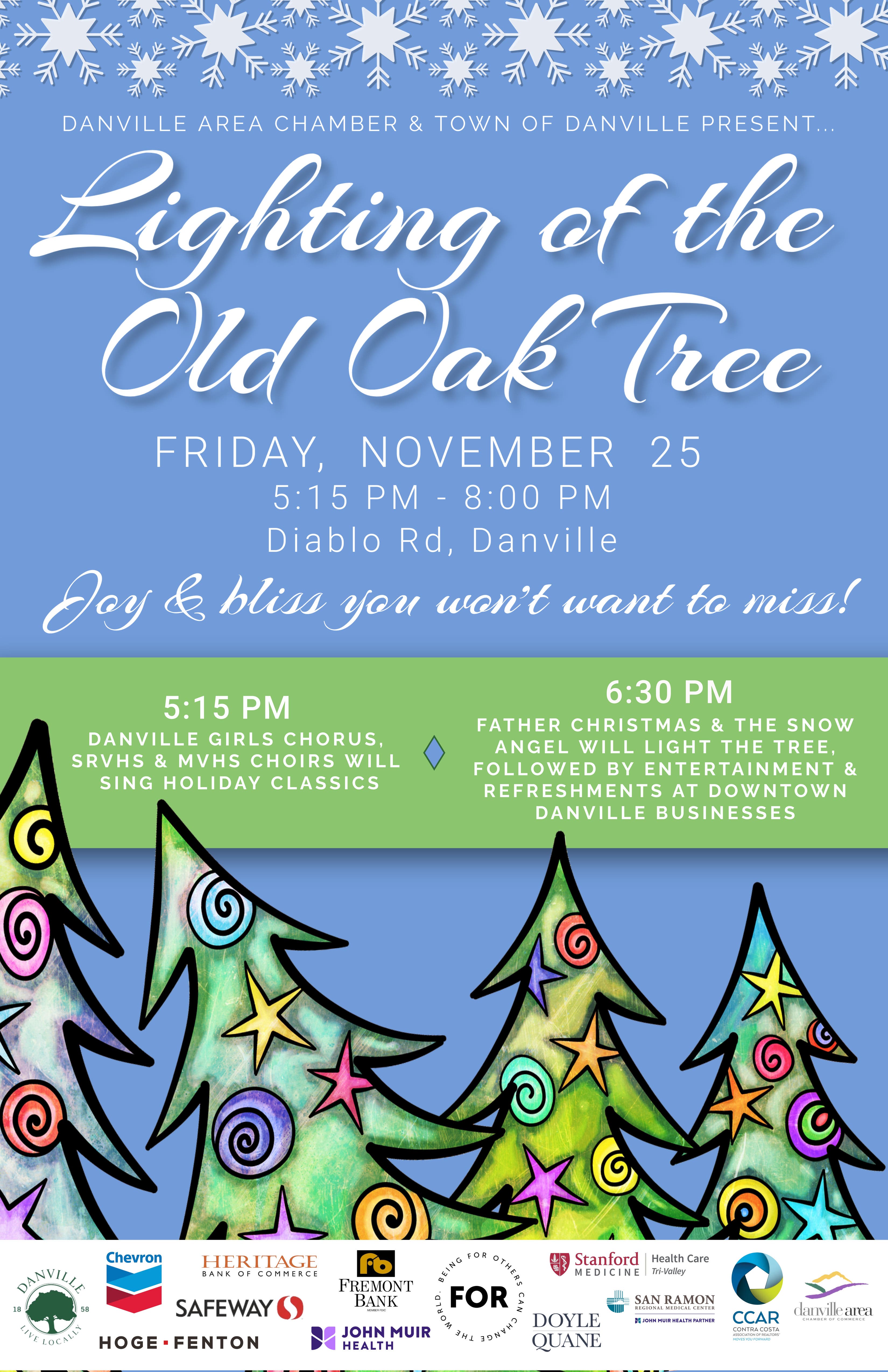 Danville Events Calendar for November 20, 2022 - Danville, CA Patch