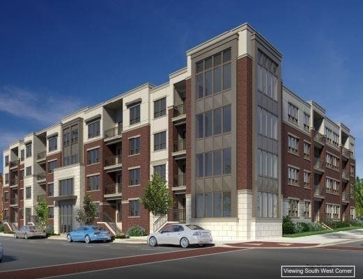 Apartment buildings such as the one above proposed for Oakland Avenue have faced some kickback from vocal residents. Originally scheduled for a decision in July, the exception was pushed back to being heard Tuesday. 