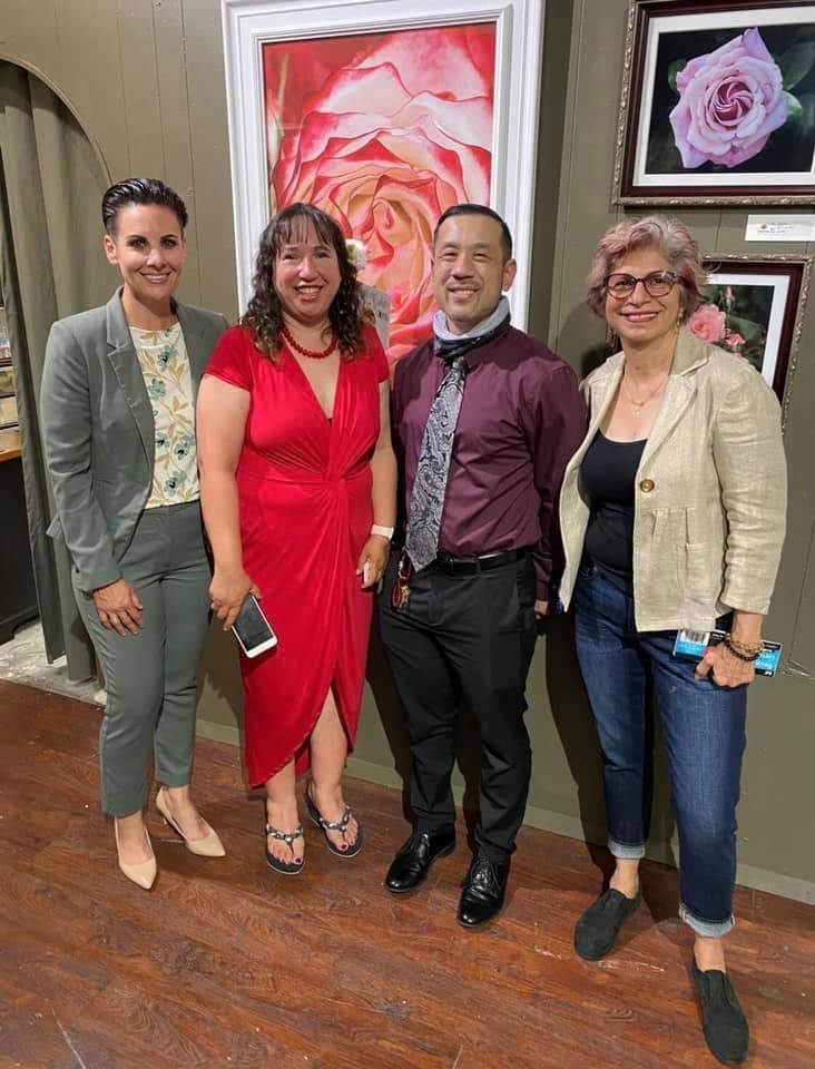 Keypoint at Bloom solo show reception