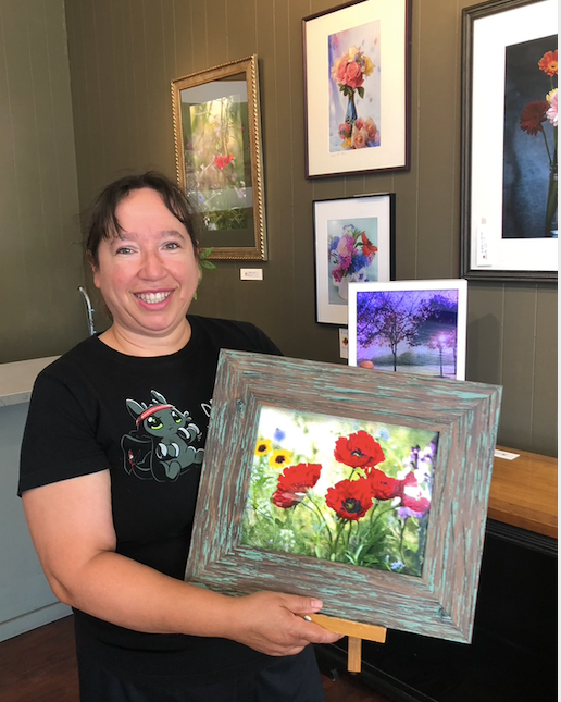 Vanessa Thomas at the F. CO. Gallery