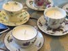 Teacup candles by Leslie Hammer