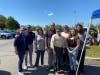 Alex Seidner(Body Strong Life),Shawn Patillo(Roxbury councilman),Joan Fitch,Cain Pope(Roxbury Kiwanis President),Anthony Bucco(NJ State Senator),Cady Bye(Secretary of Roxbury Kiwanis),Jessica Rudnicky(VP of Roxbury Kiwanis, Damian Hernandez(Treasurer)
