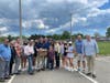Tri-Town Kiwanis members and volunteers at Boonton pickup location