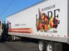 Blessings of Hope 18-Wheeler loaded with over 25 pallets of food