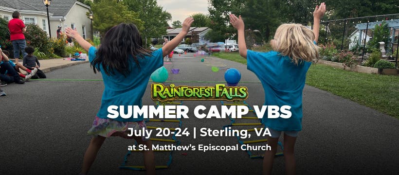 Rainforest Falls Summer Camp & VBS for Kids in Sterling, VA