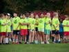 About 300 4th and 5th graders from the Lafayette School took off through Chatham in the 1.64 mile walk/jog/run mini marathon on Oct. 25. 