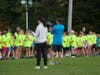 About 300 4th and 5th graders from the Lafayette School took off through Chatham in the 1.64 mile walk/jog/run mini marathon on Oct. 25. 