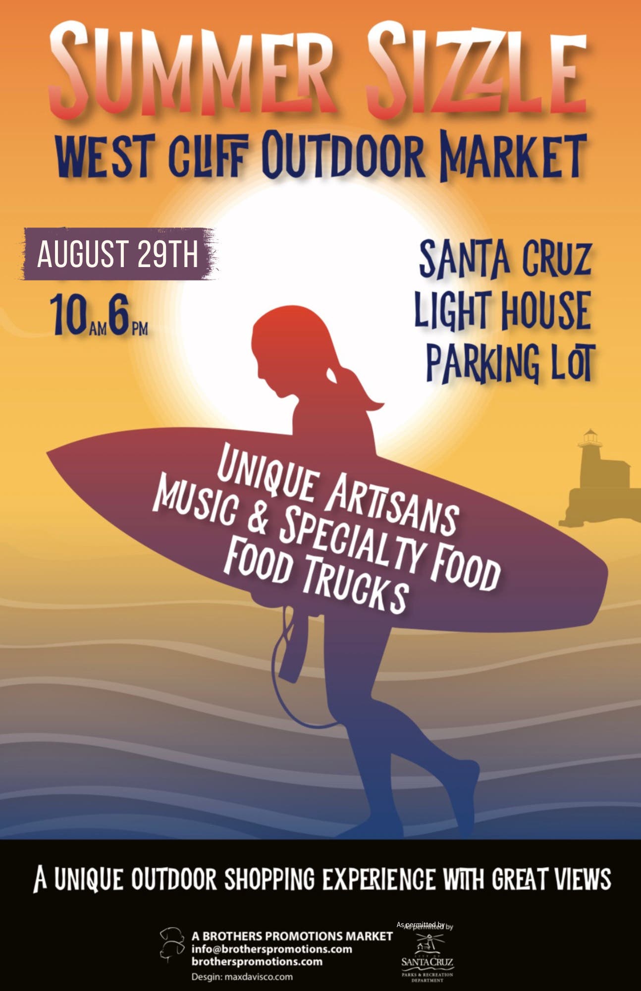 Summer Sizzle West Cliff Outdoor Market