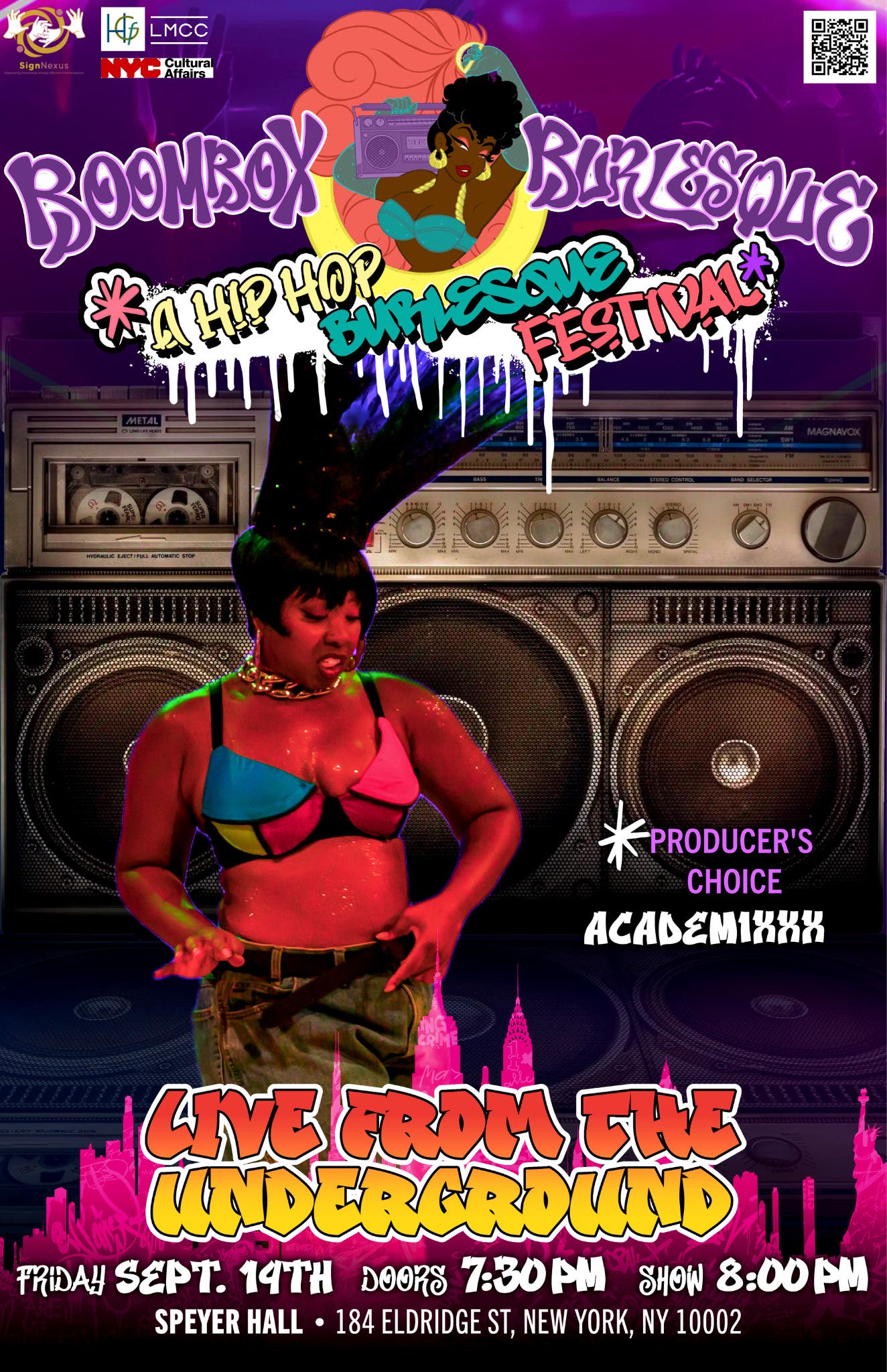 Boombox Burlesque: Live From the Underground