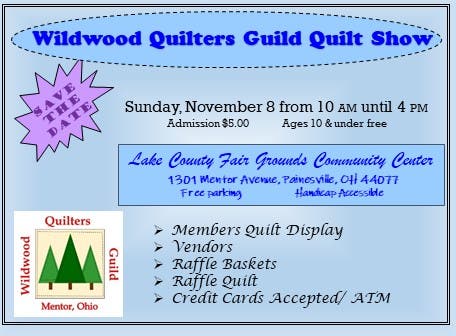 Wildwood Quilters Guild Quilt Show