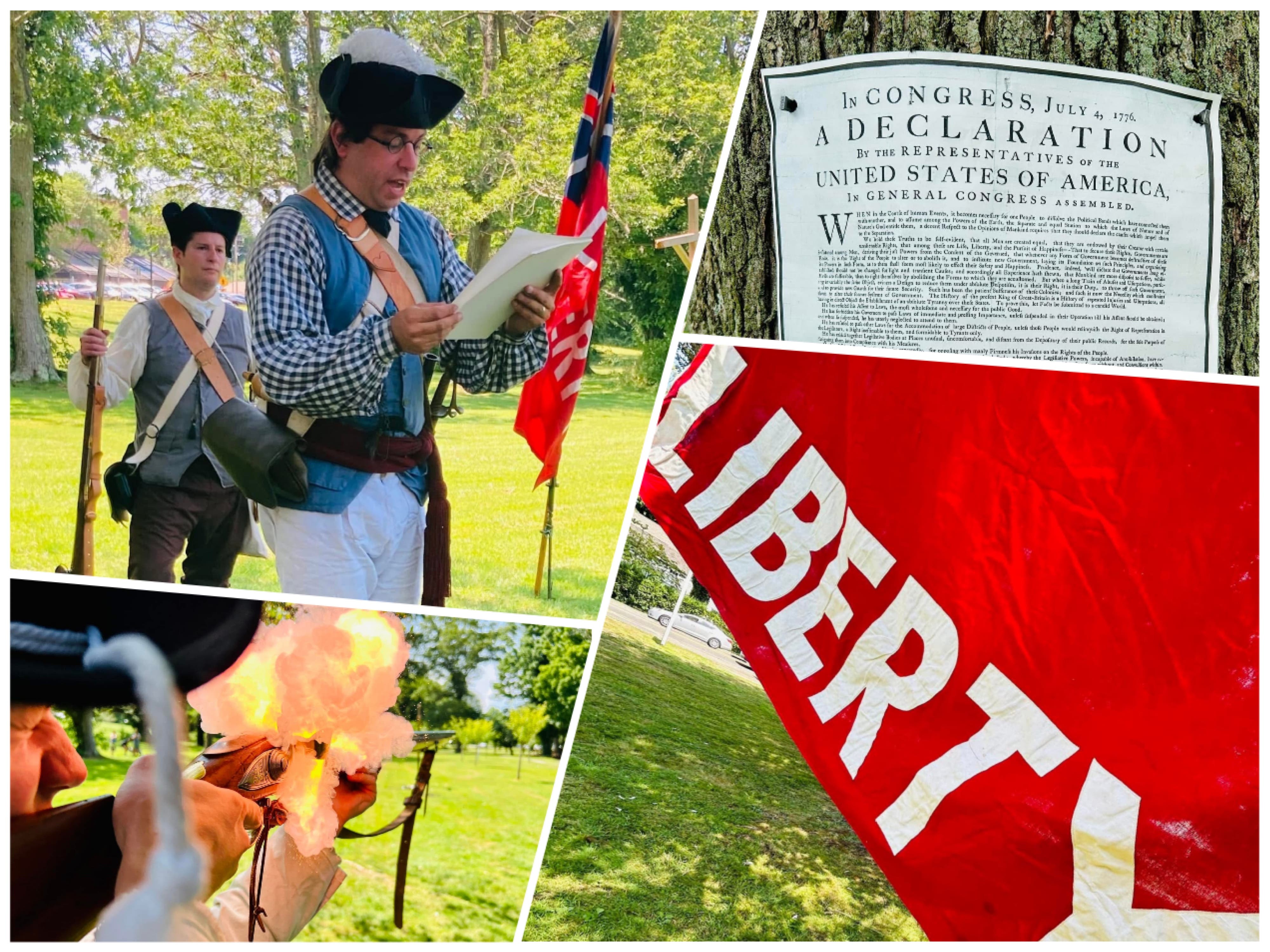 250th Anniversary Reenactment - HUNTINGTON INDEPENDENCE DAY