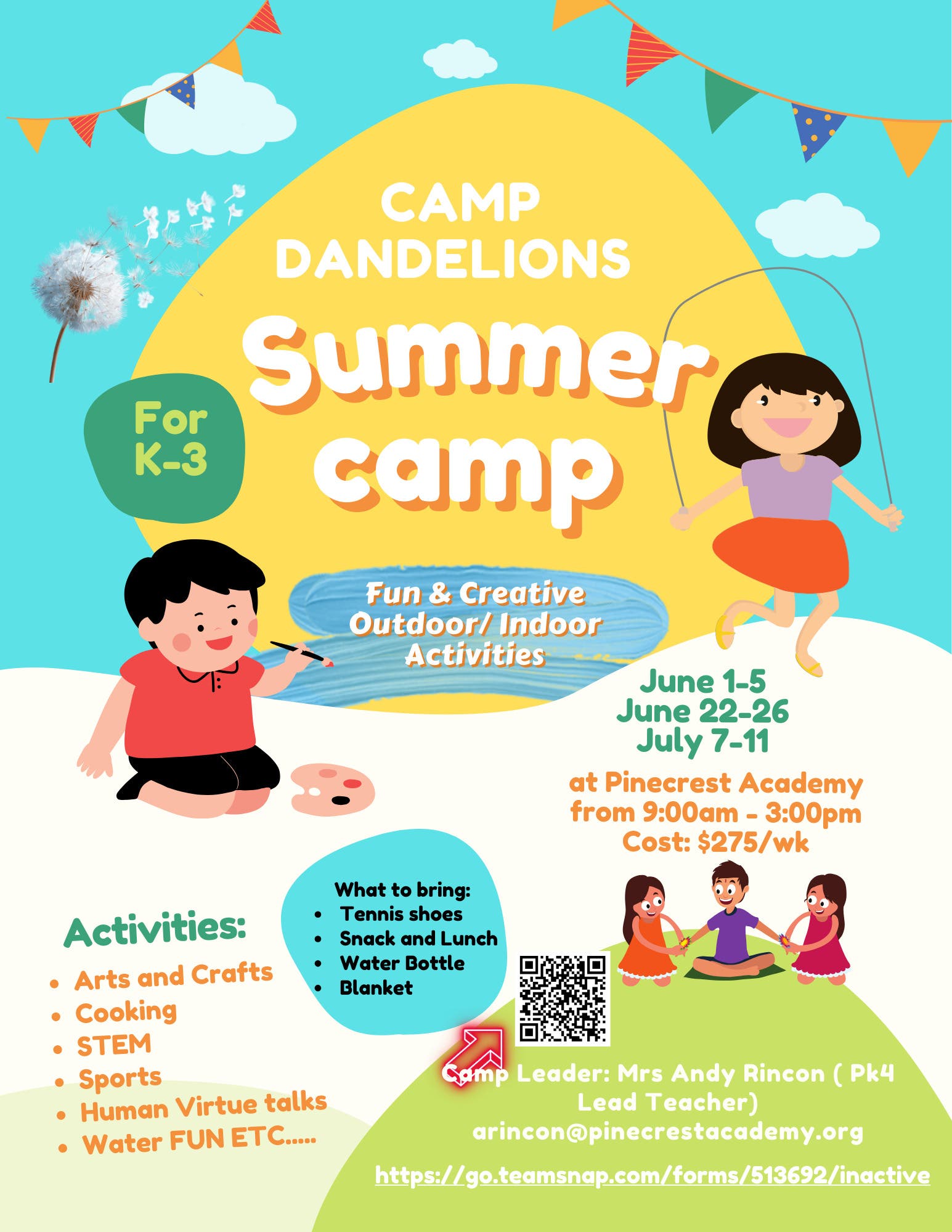 Camp Dandelions Summer Camp