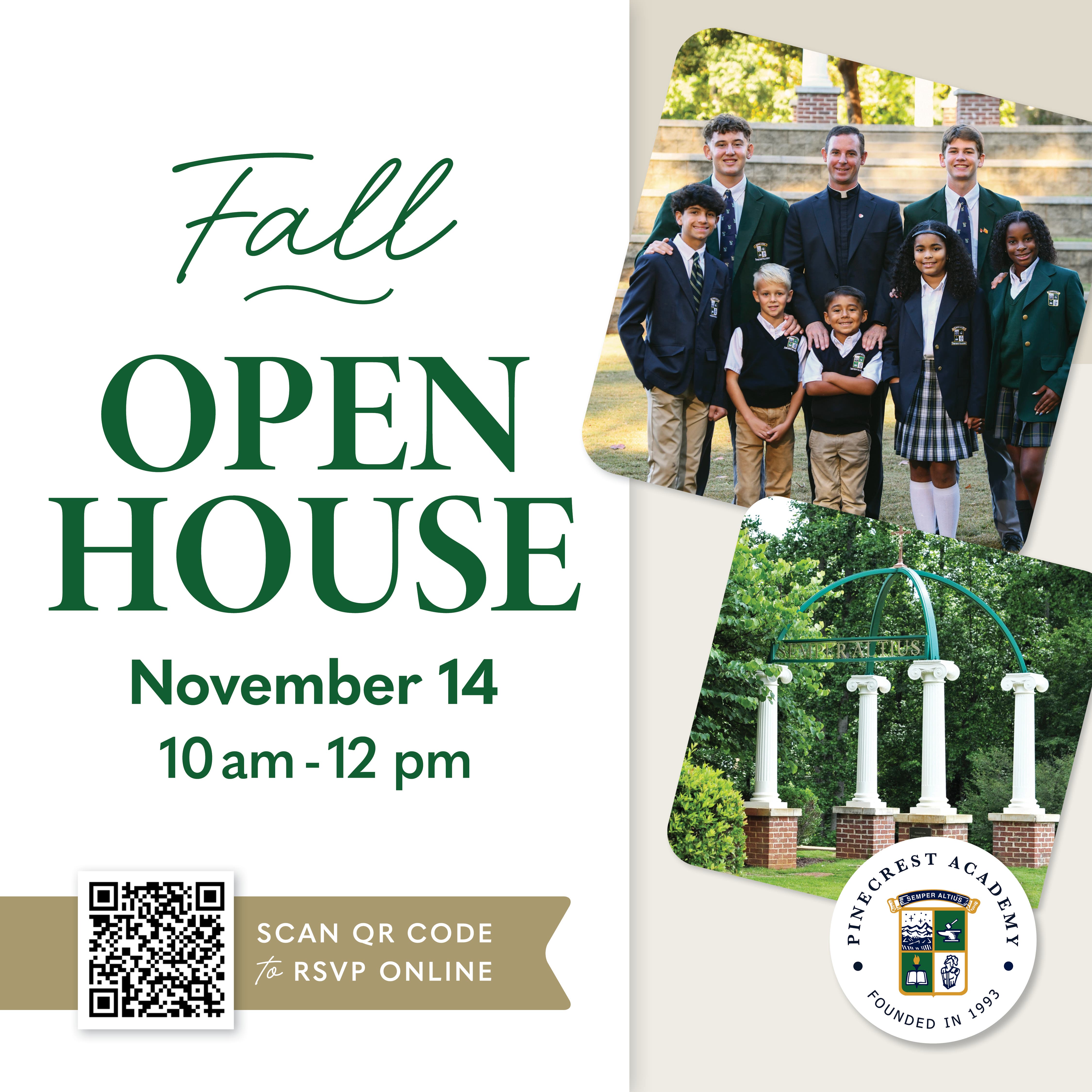 Pinecrest Academy Fall Open House