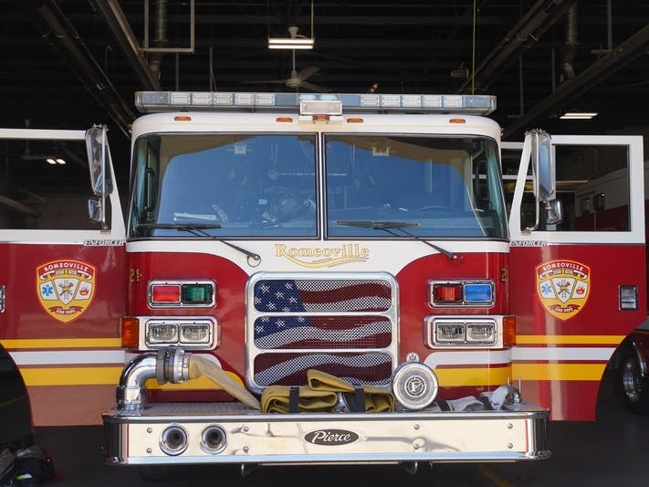 Police said the fire was non-suspicious. 