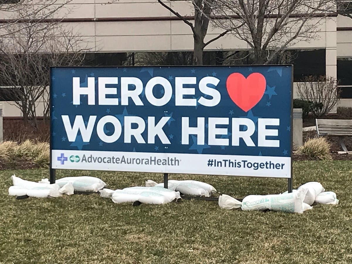 A select few are exempt from Advocate Aurora's "no-visitor" policy, which went into effect Thursday.