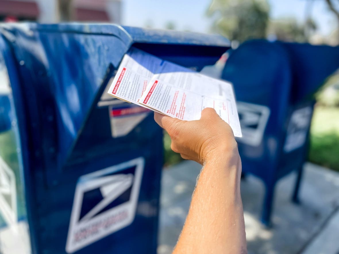 On Election Day, polls are open from 6 a.m. to 7 p.m. Mail-in ballots must also be postmarked by Election Day, Nov. 8.