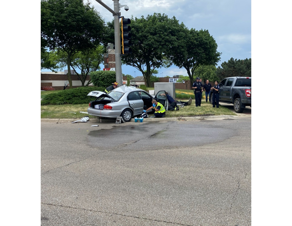 Man In Serious Condition After Being Extricated From Car Crash: AFD ...