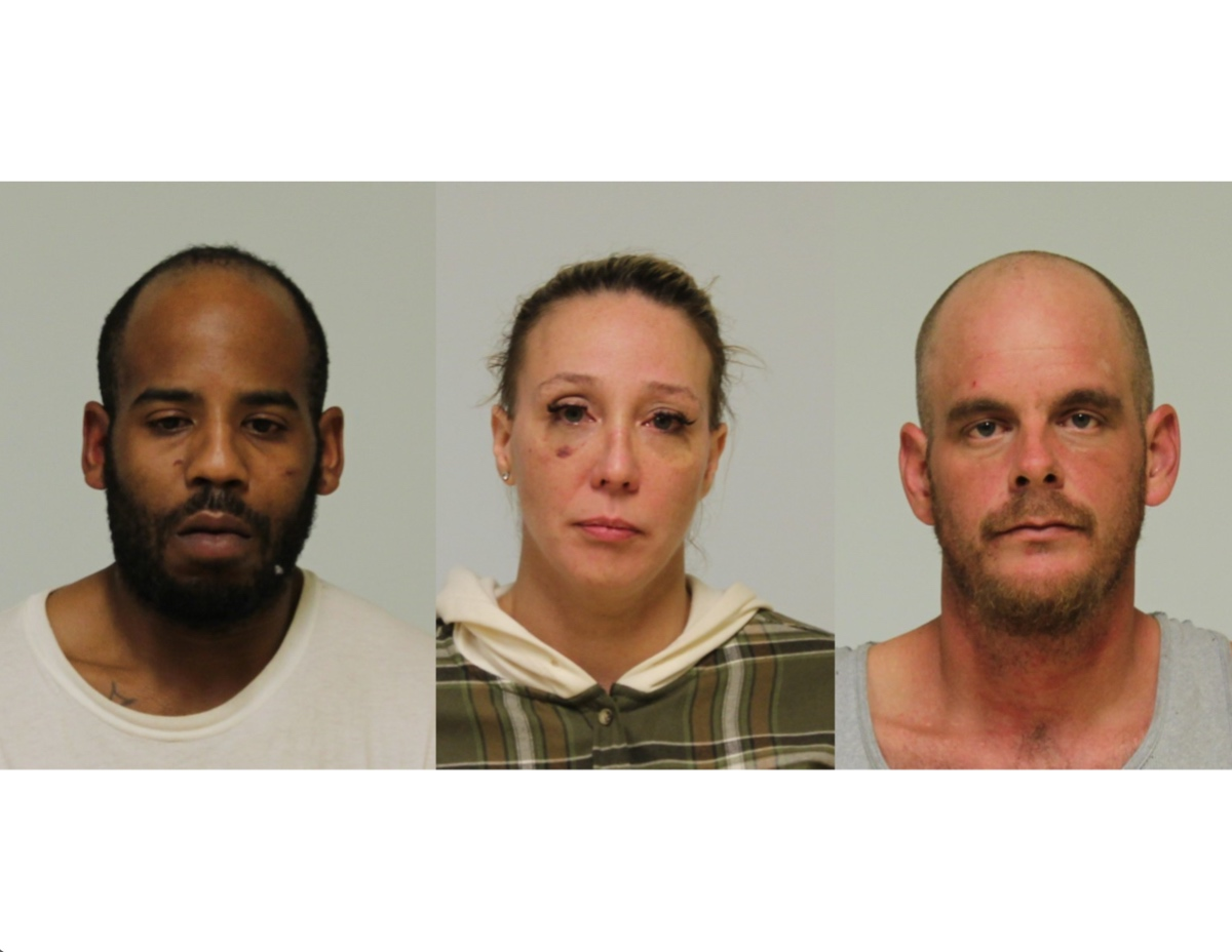 From left: Anthony Edwards, 32, of Joliet; Angela Sepeda​, 42, of Joliet; and Alan Molck, 38, of Crest Hill.