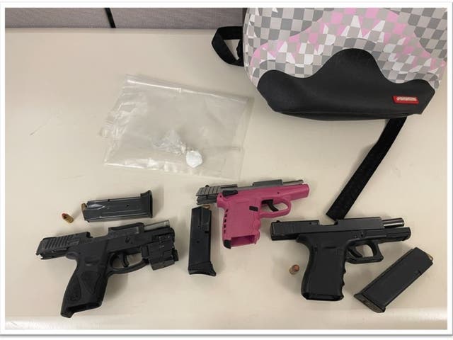 Loaded Stolen Guns, Cocaine Recovered During Traffic Stop: APD | Aurora ...