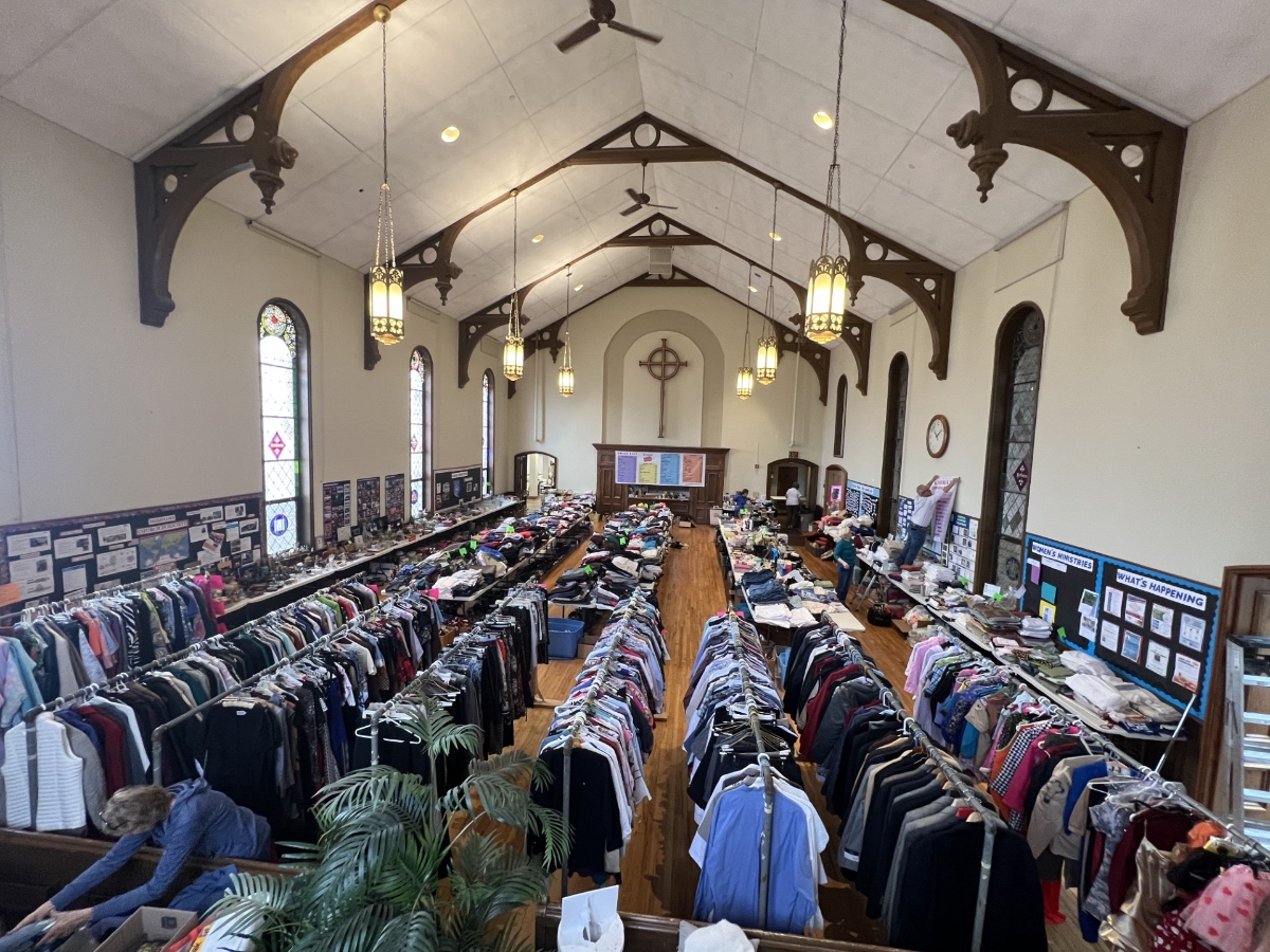The United Methodist Church of Geneva will hold its annual spring rummage sale April 23-25.