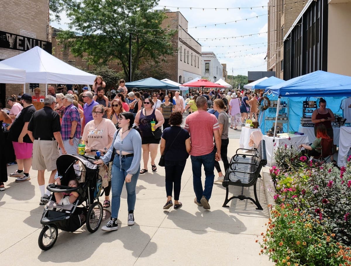 In its final rendition, Alley Art Festival will feature art, jewelry, pottery, handmade goods and more Aug. 29 on Water Street Mall and Downer Place between Stolp Avenue and Water Street.