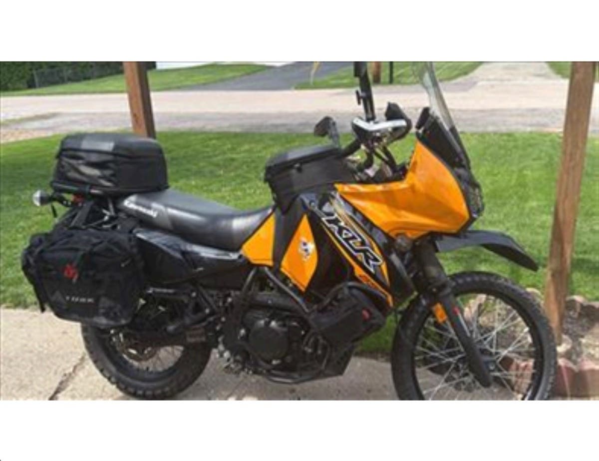 A black and yellow Kawasaki motorcycle, pictured, was stolen at gunpoint around 7:10 p.m. April 26 in the 300 block of Orion Road in Batavia, police said.