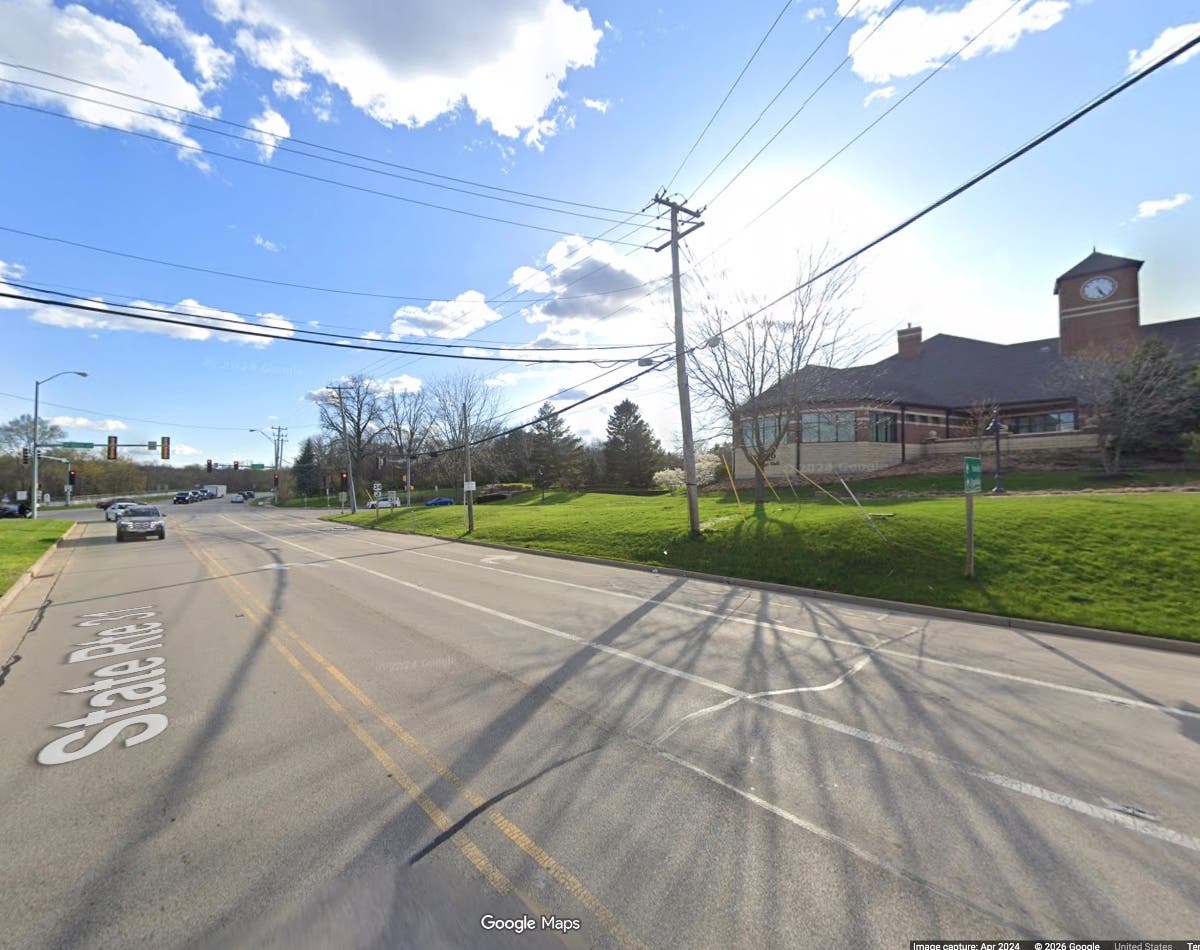 A bicyclist was struck by a car May 22 at the intersection of Route 31 and Washington Street in Oswego, police said.