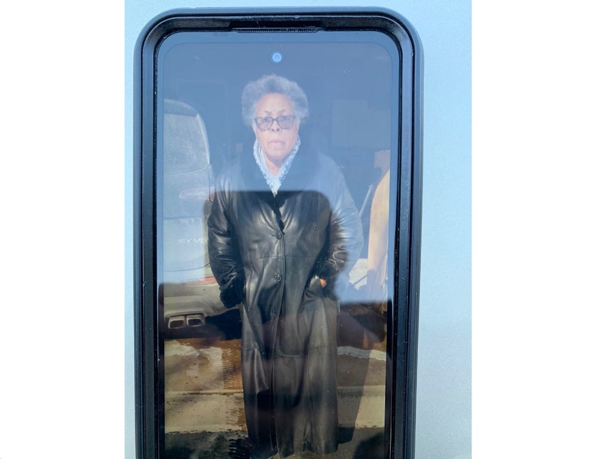 A 69-year-old woman was reported missing Monday morning, about an hour after she was last seen in the 3100 block of Preakness Drive, police said.