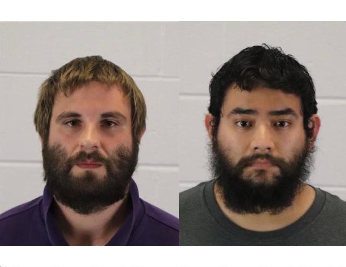 Dustin J. Rumple, 28, and Renso Palomo, 27, both of Aurora.