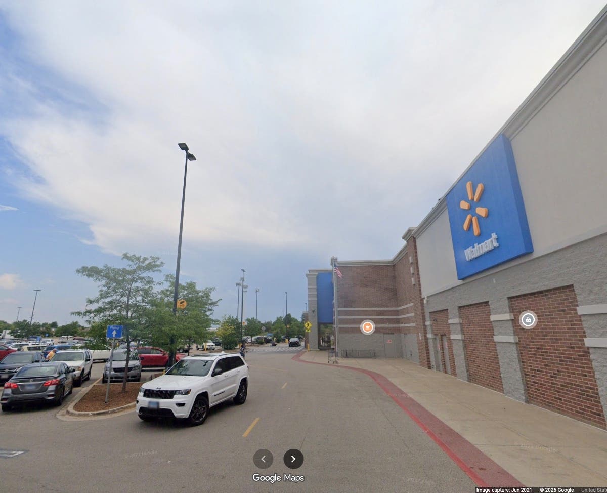 Walmart, 1401 S. Route 59, partially reopened for business Wednesday after temporarily shutting down following a fire June 25.