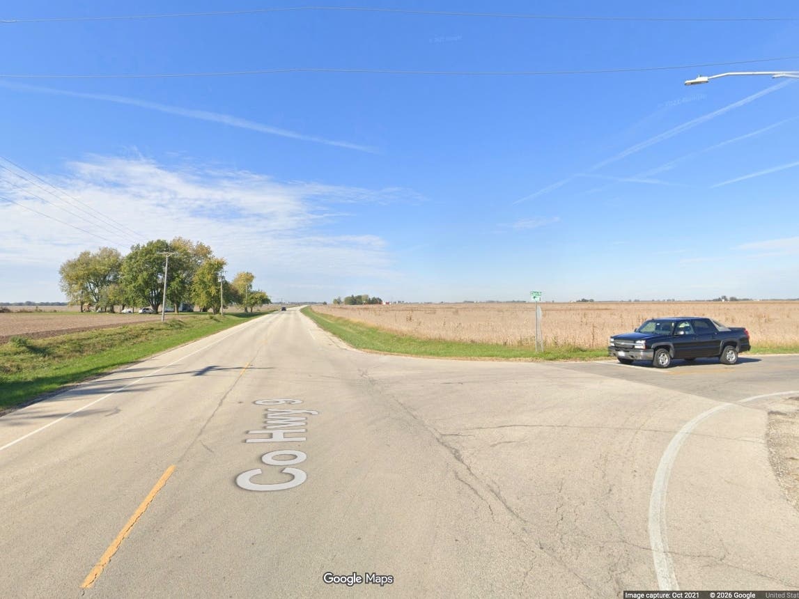 A man was killed, and a woman and two children were injured, in a head-on collision Wednesday afternoon on Galena Road, near Clark Road, in Little Rock Township, officials said.