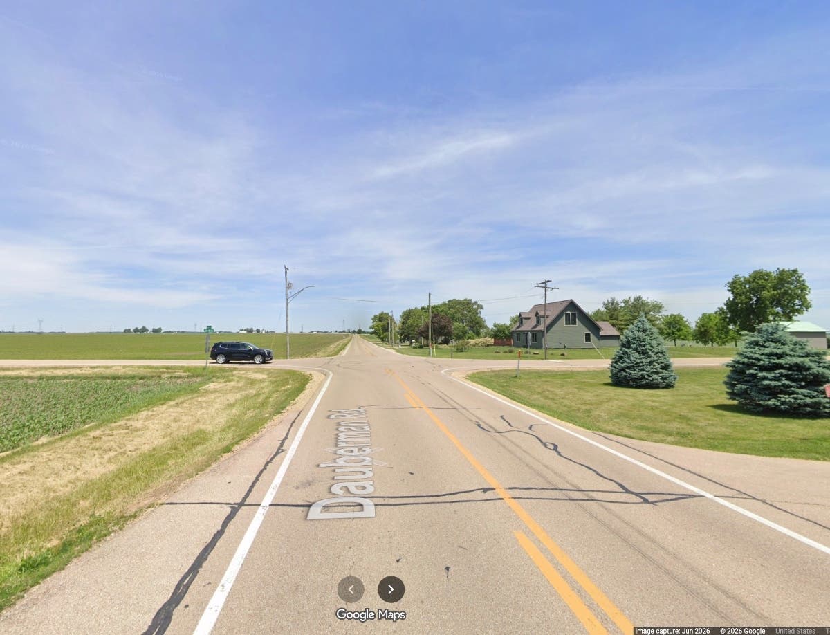 A Plainfield woman died after a car crash Aug. 17 at the intersection of Dauberman and Scott roads in Big Rock, the Kane County Coroner's Office said.
