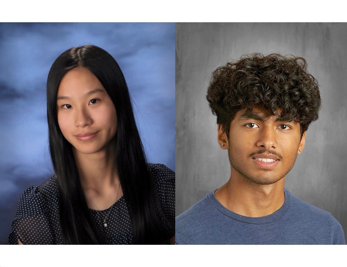 Madeleine Yui and Yash Patel, seniors at Plainfield North High School, are among the more than 16,000 National Merit Scholarship 2027 semifinalists nationwide.