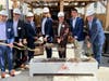 Shovels in the ground