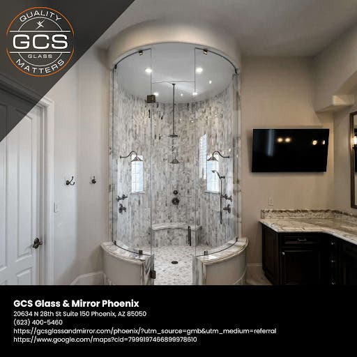 GCS Glass & Mirror of Phoenix Transforms Maricopa County Bathrooms with Custom Glass Shower Solution