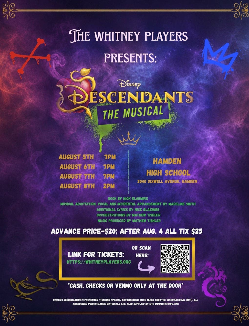 Whitney Players' presents Disney's Descendants