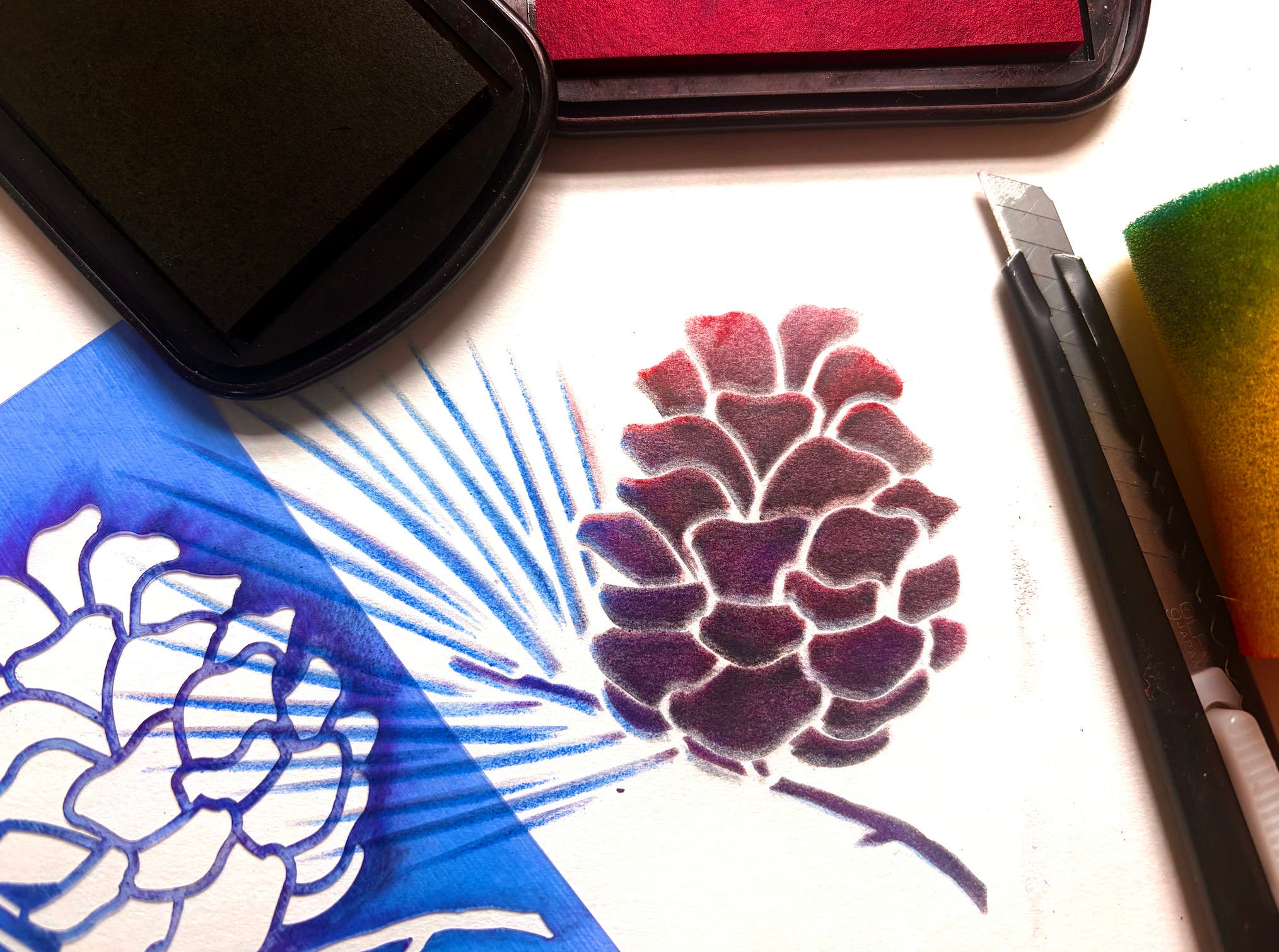 Modern Pochoir Printmaking with Theresa Provasnik (3 Sessions)