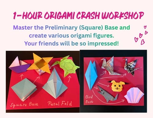 1-Hour Origami Crash Workshop with Naoko Kamioka